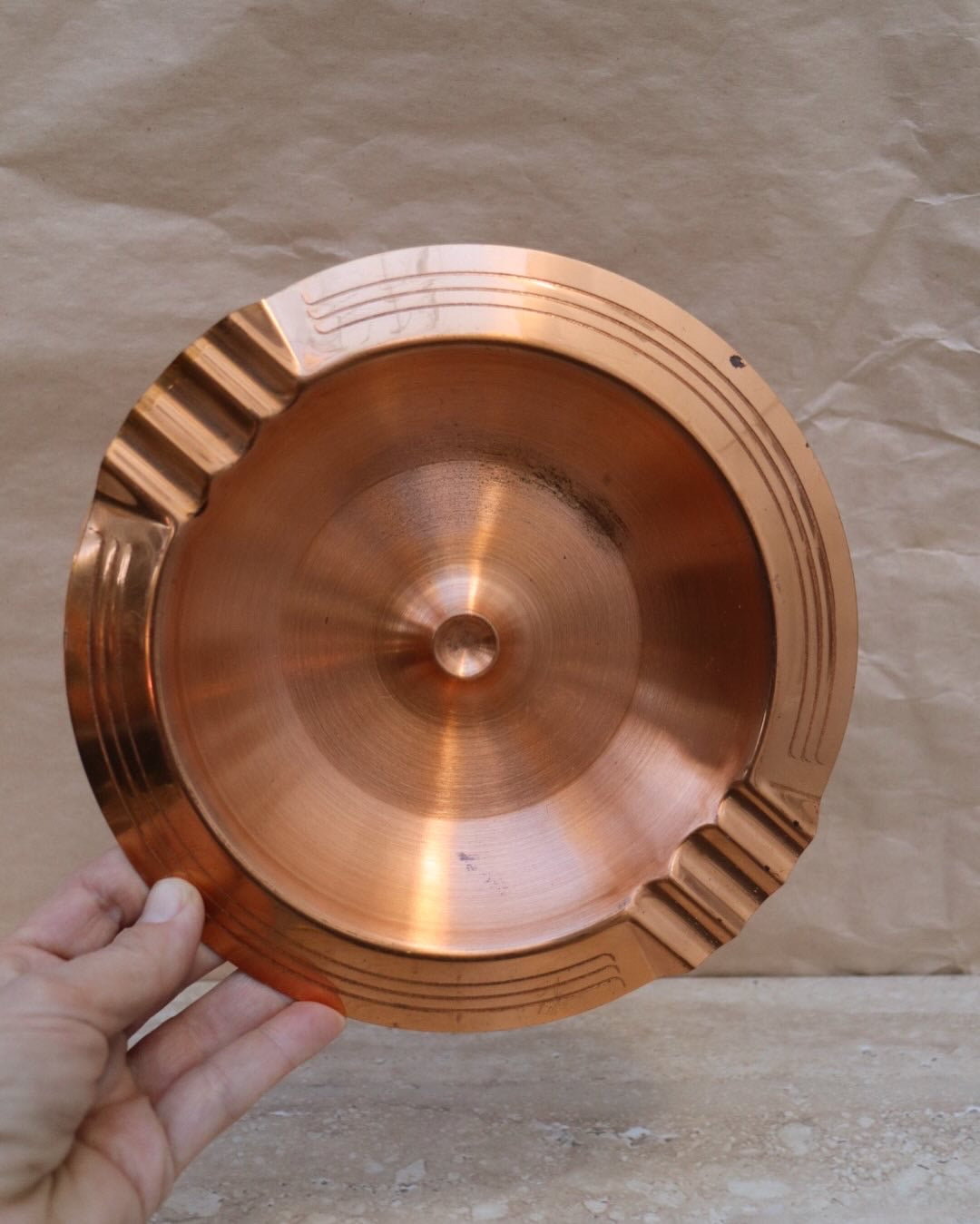 Copper Ash Tray