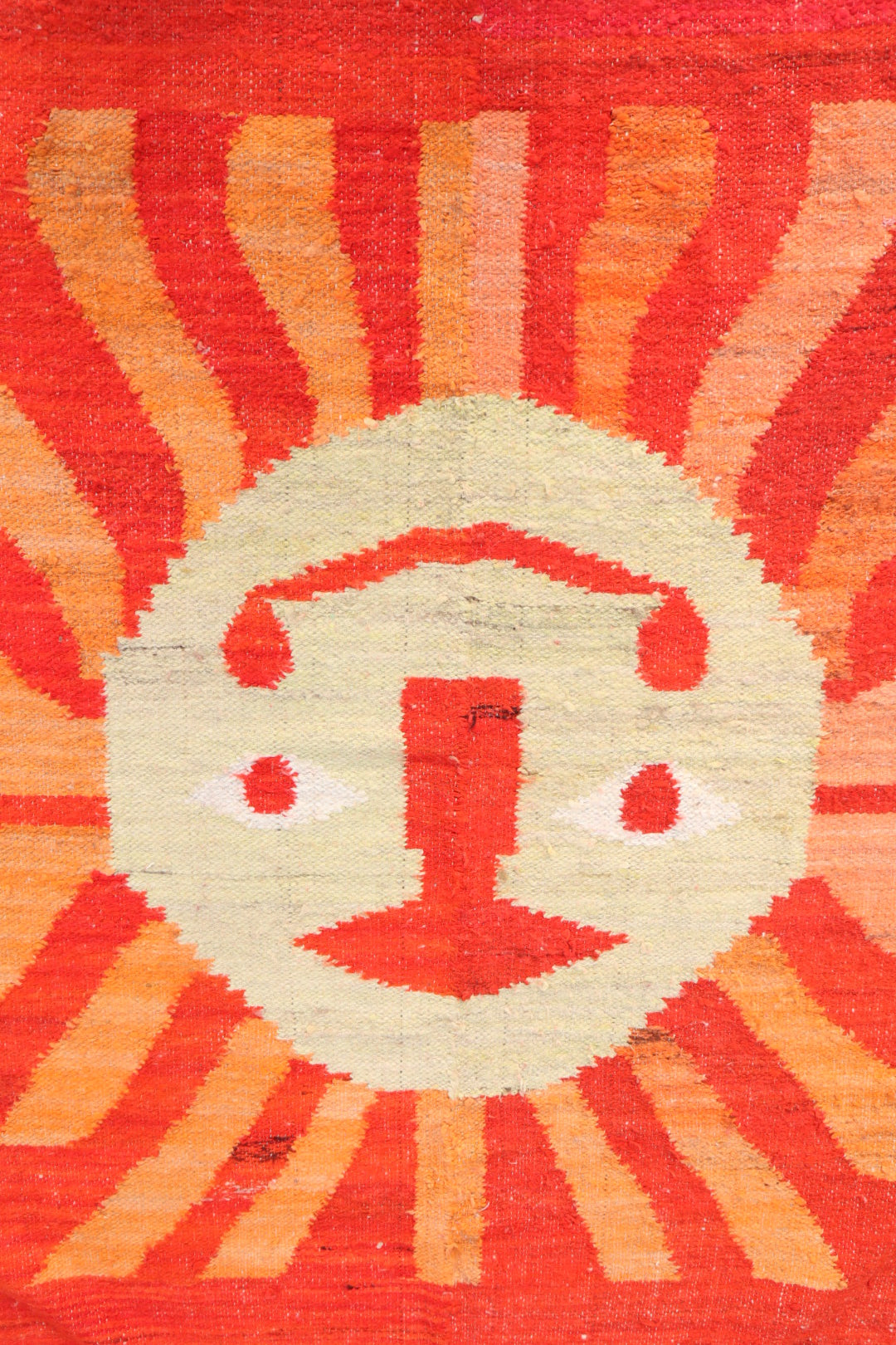 Vintage Handmade Wool Rug