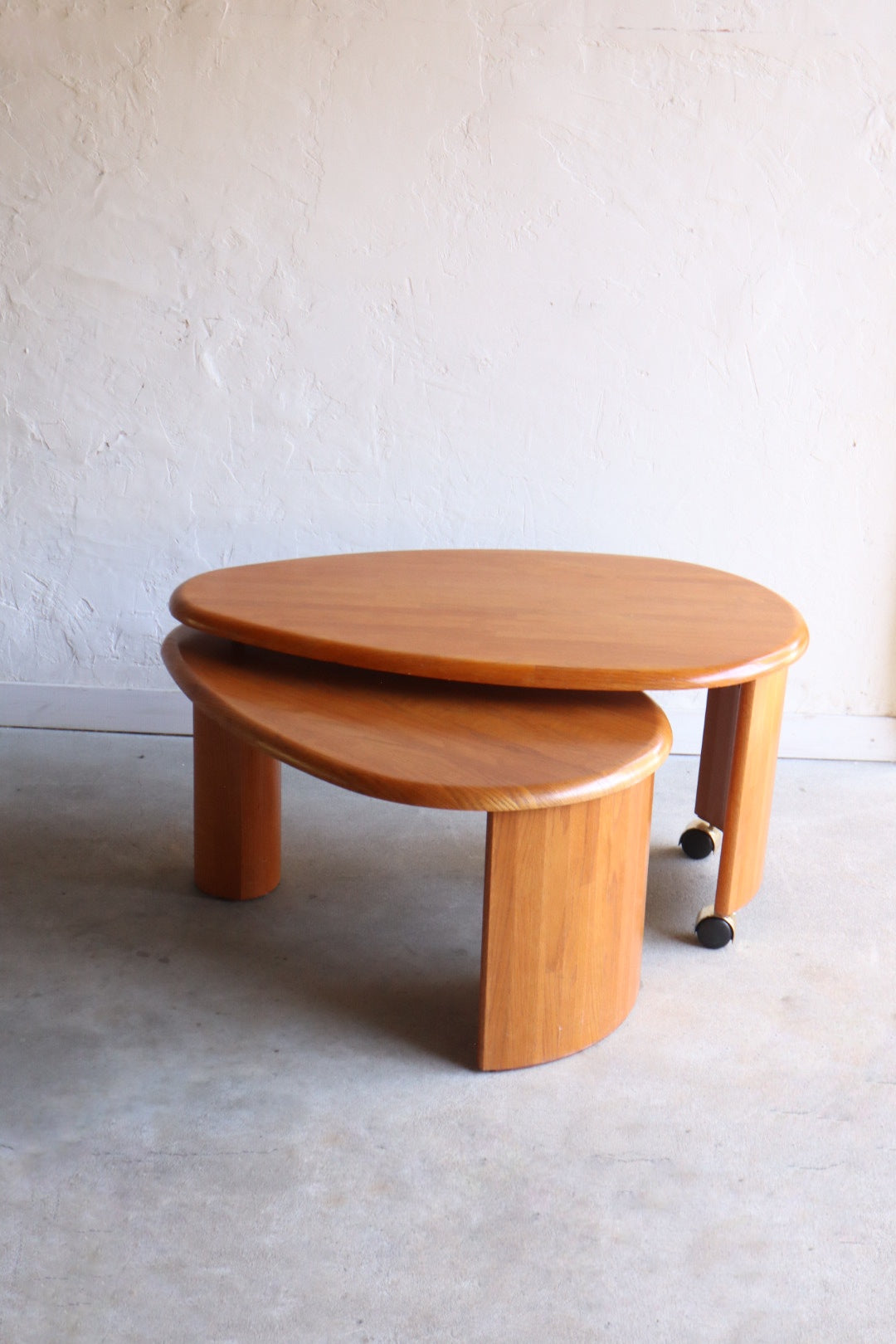 2 Tier Oak Coffee Table