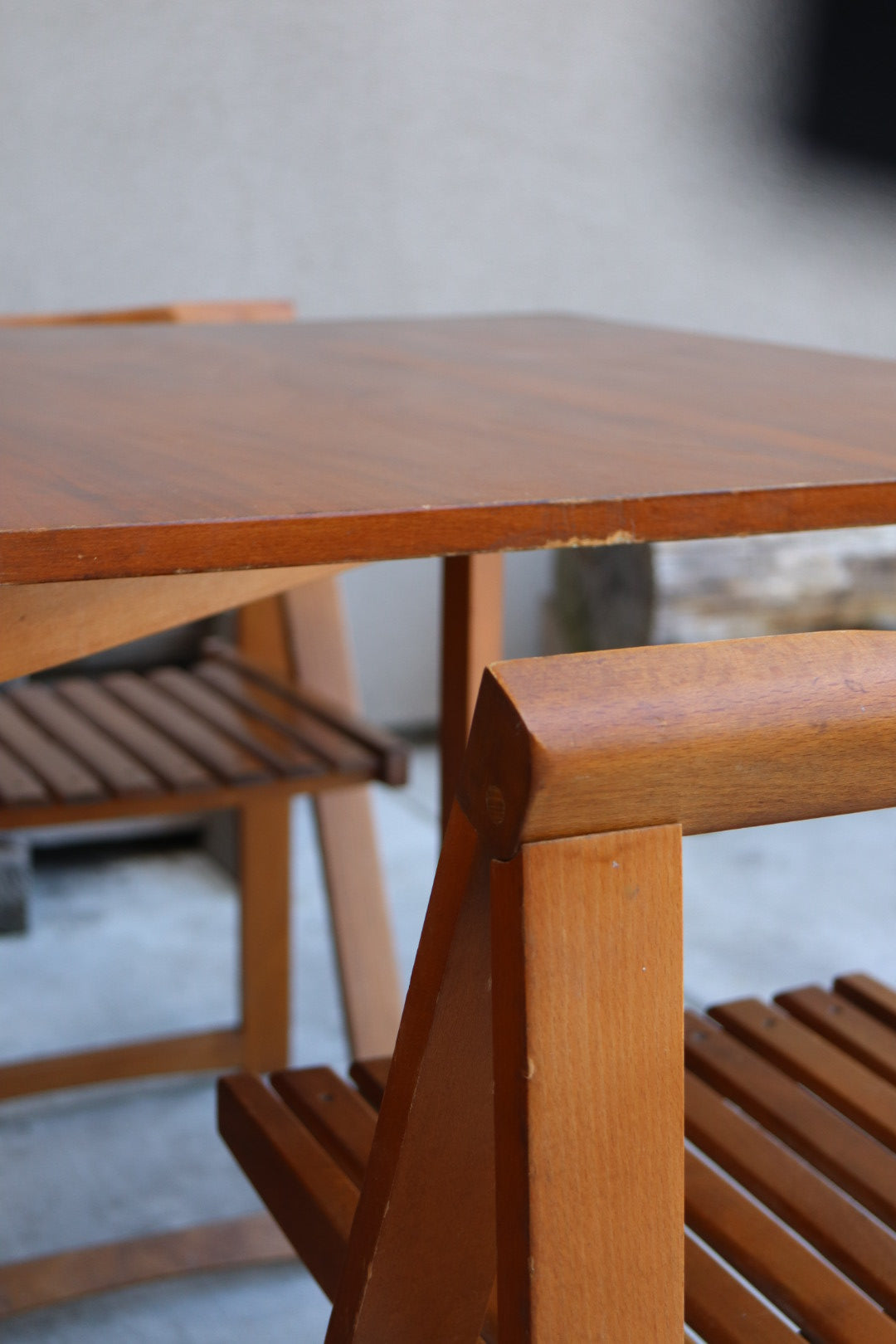 1960s Stowaway Table & Chairs