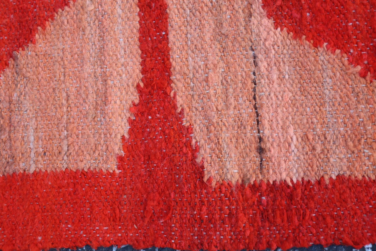 Vintage Handmade Wool Rug