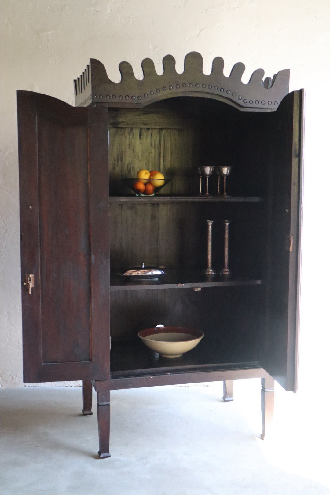Vintage Wood Hutch