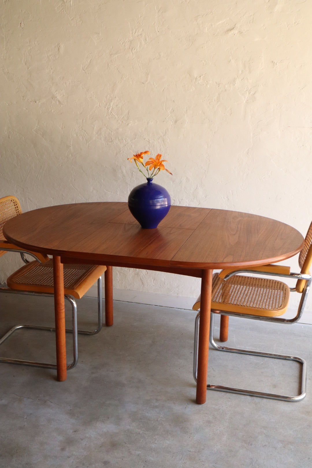 Danish Teak Expanding Dining Table