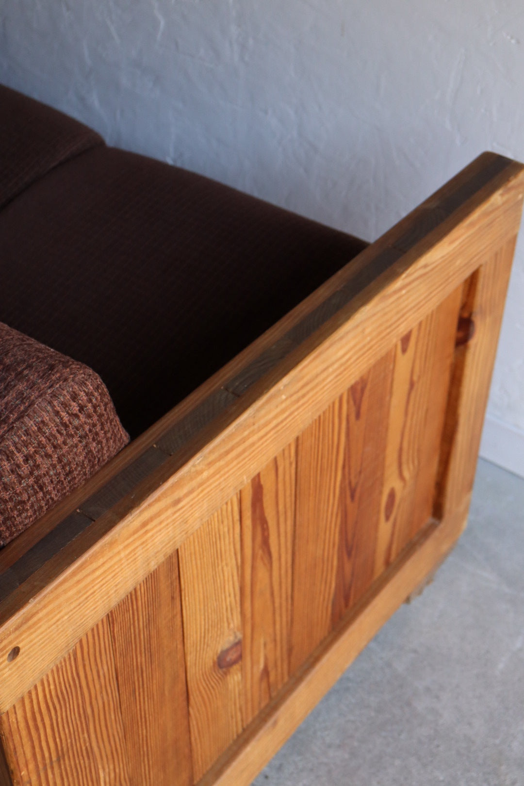 Rustic Pine Loveseat