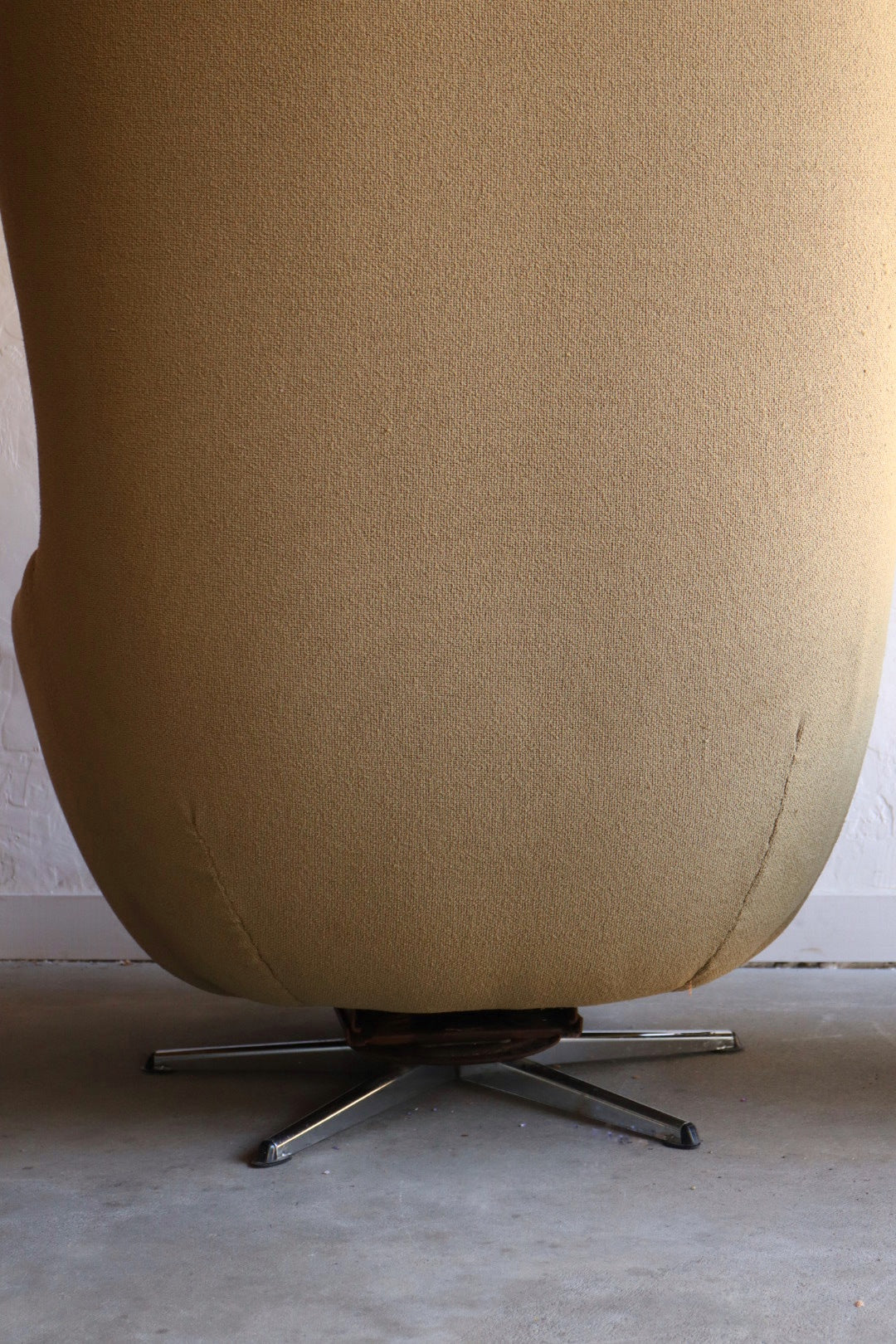 Vintage Egg Chair and Ottoman