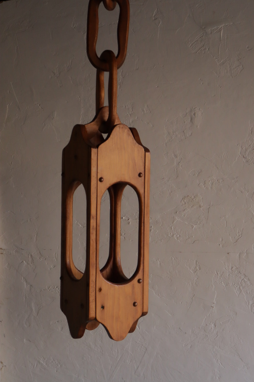 Hand Carved Plant Holder