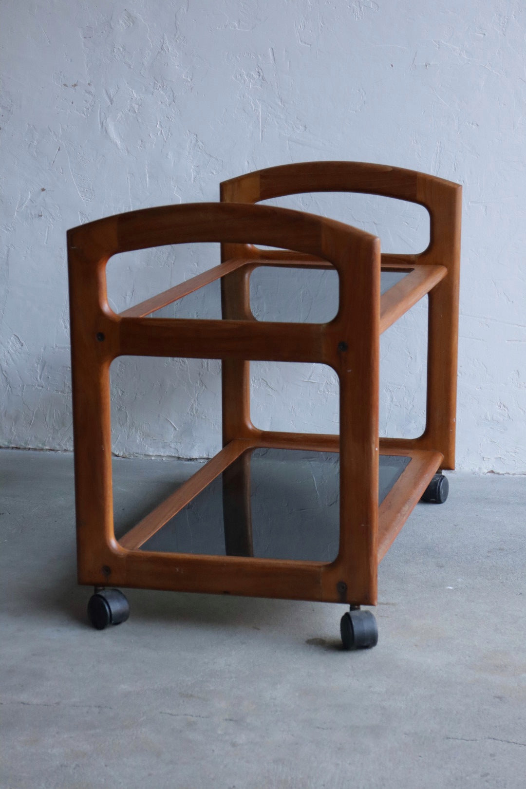 Danish Teak Bar Cart