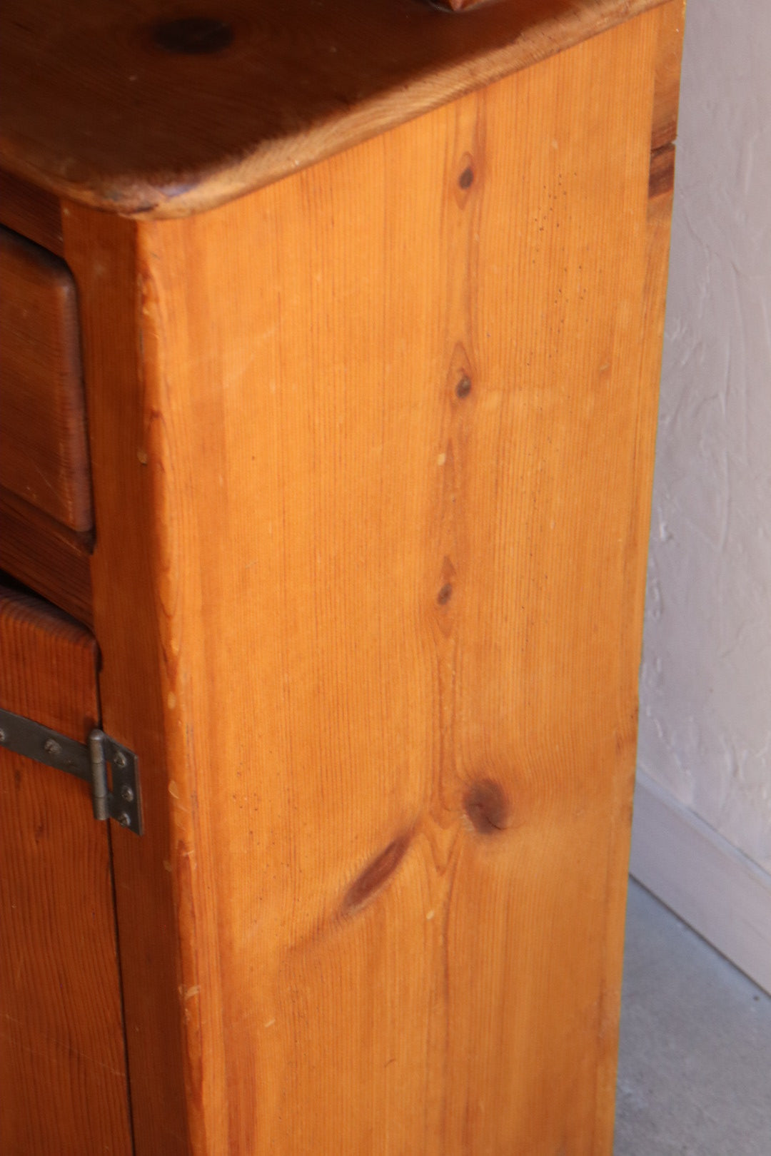 Rustic Pine Hutch