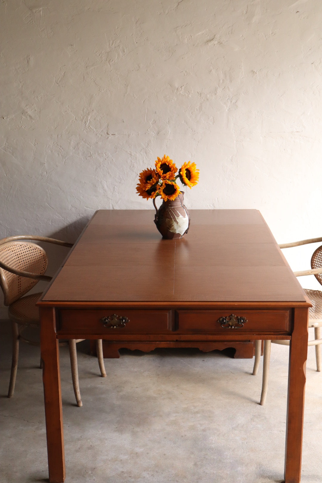 1970s Cabinet with Expanding Table