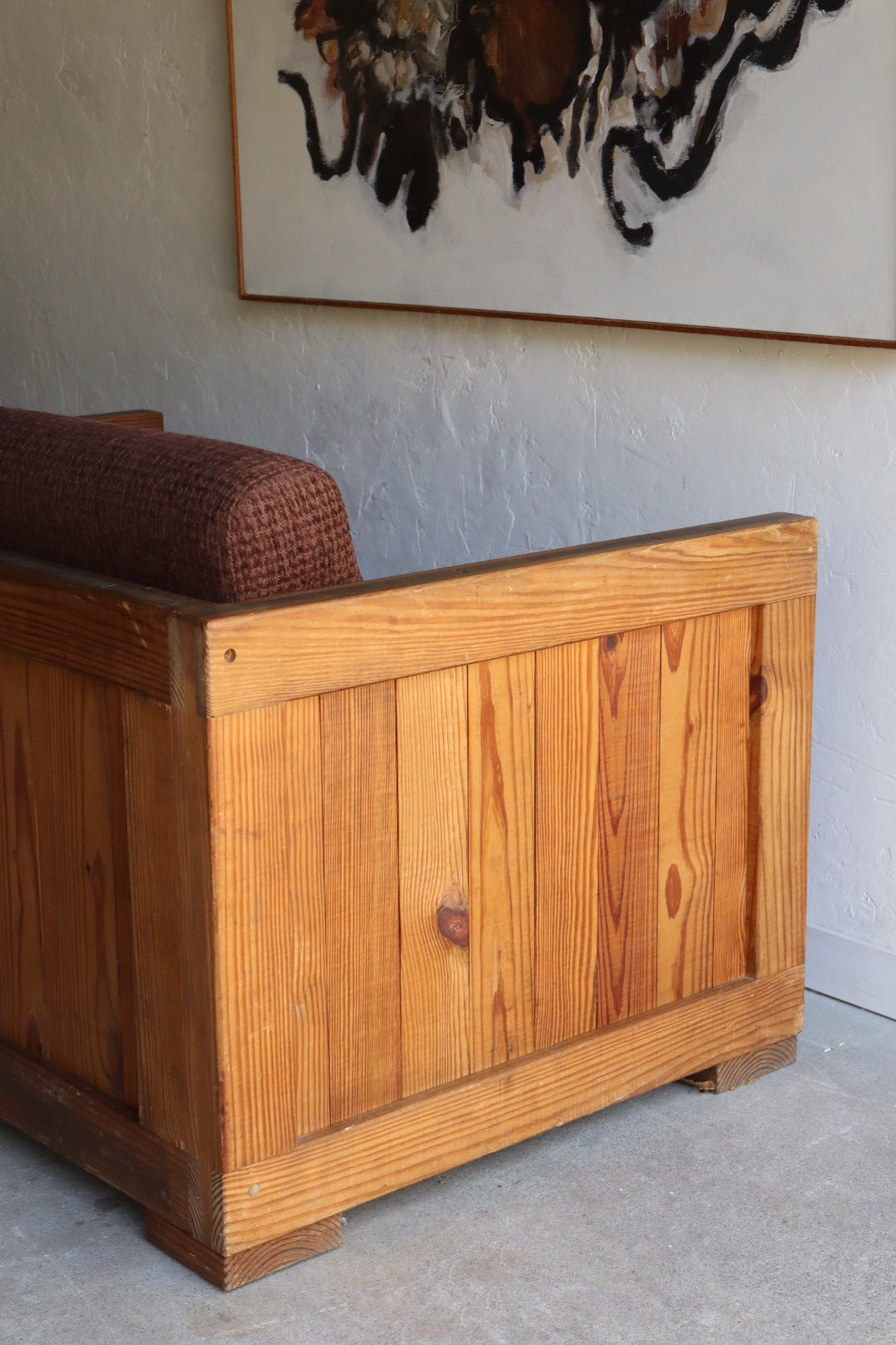 Rustic Pine Loveseat