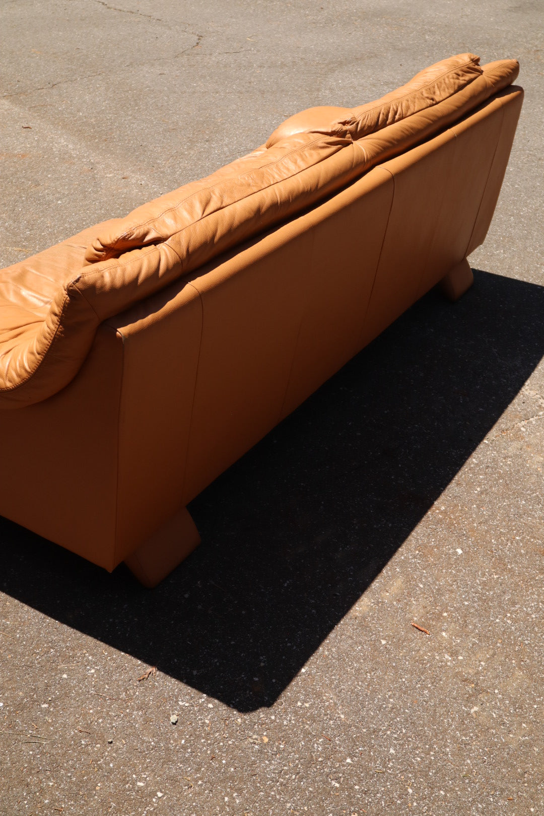 Postmodern Leather Sofa