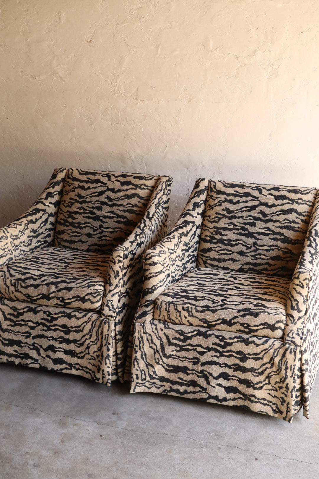 Upholstered Armchairs by Bernhardt