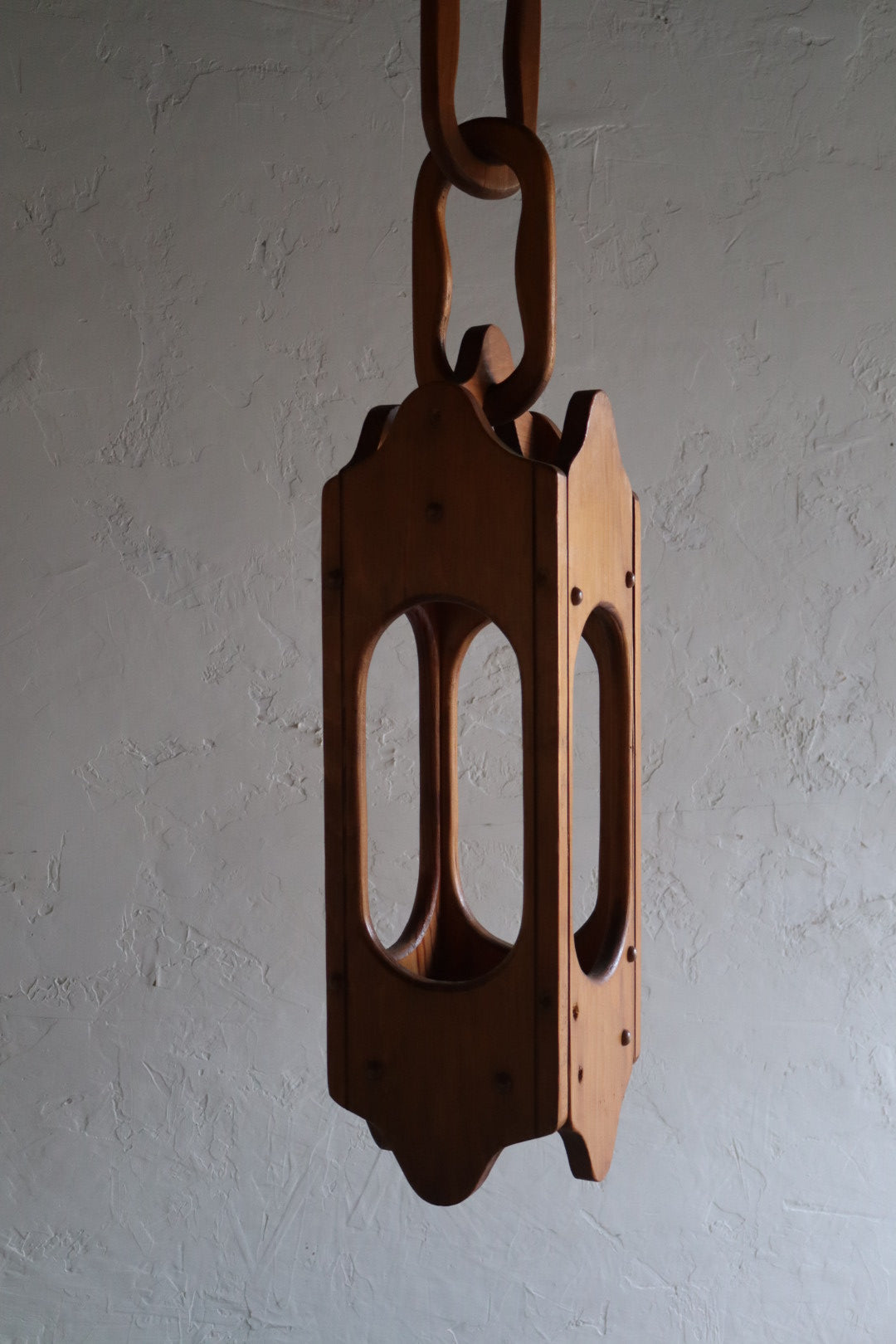 Hand Carved Plant Holder