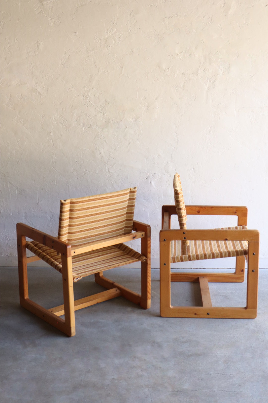 1970s Pine Armchairs