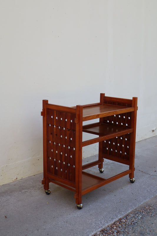 1960s Teak Bar Cart