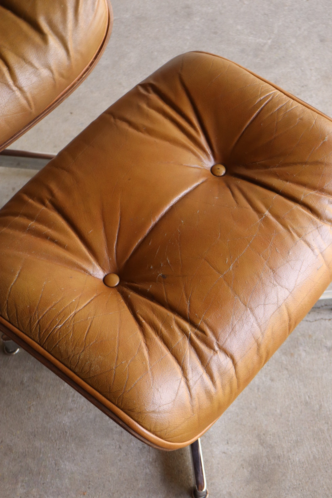 Eames Style Lounge Chair and Ottoman