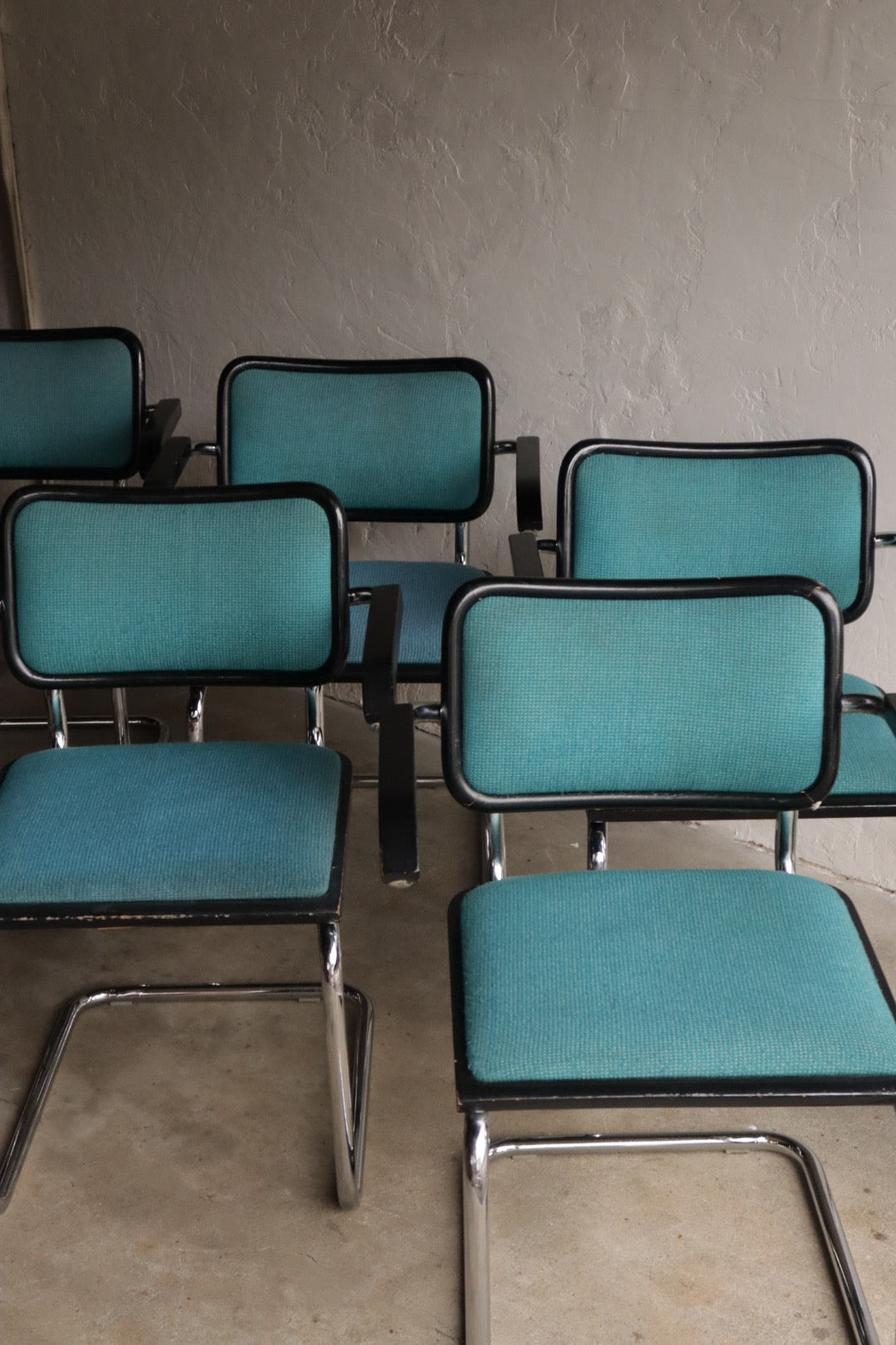1970s Cesca Chairs by Lowenstein (6)