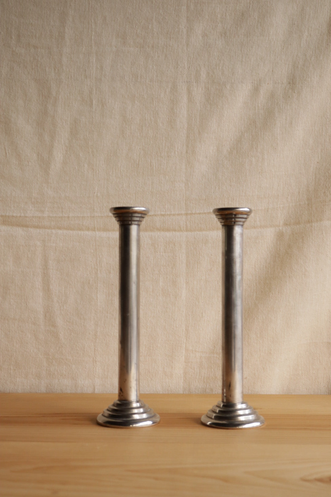 Silver Candle Holders