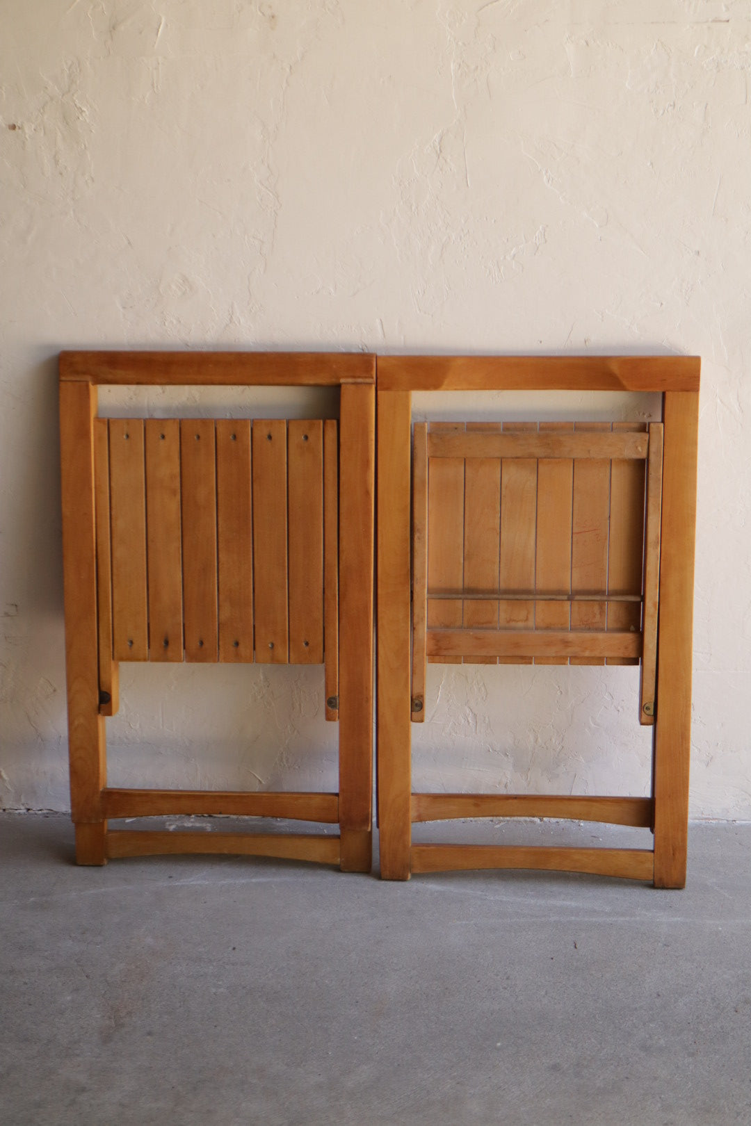 Pair of Aldo Jacober Folding Chairs