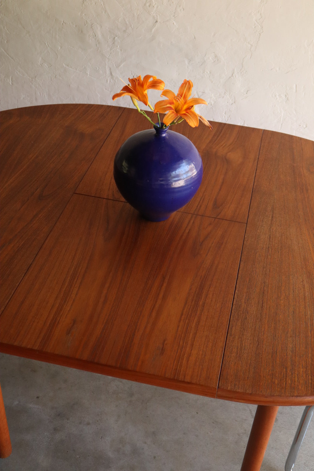 Danish Teak Expanding Dining Table