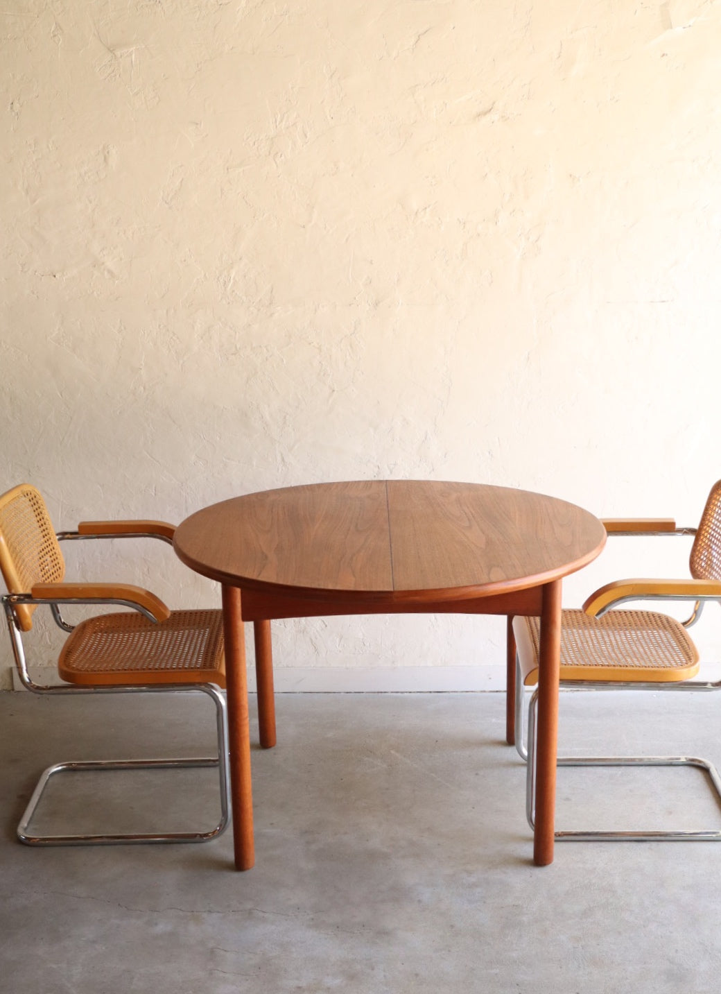 Danish Teak Expanding Dining Table