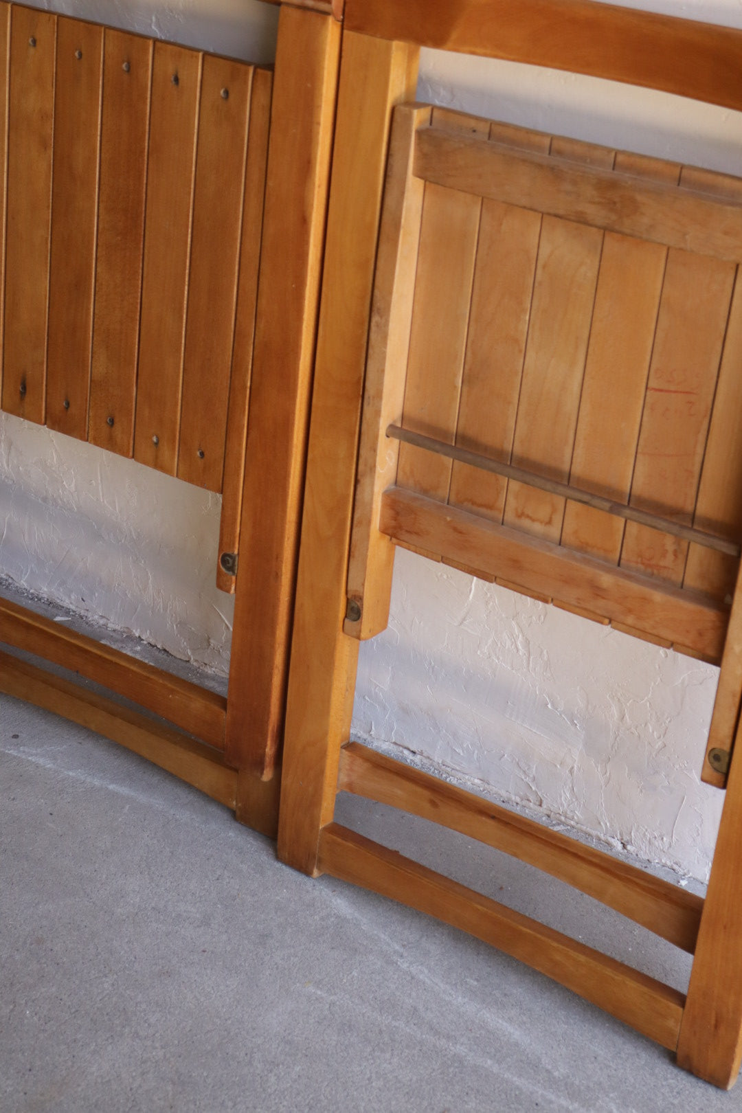 Pair of Aldo Jacober Folding Chairs