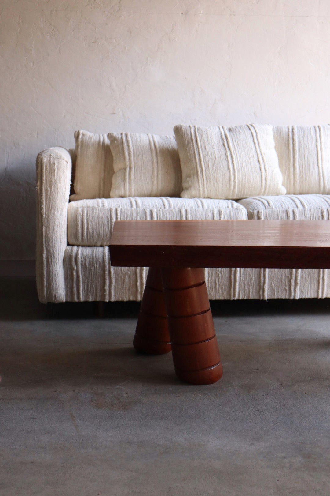 Handmade Redwood Coffee Table