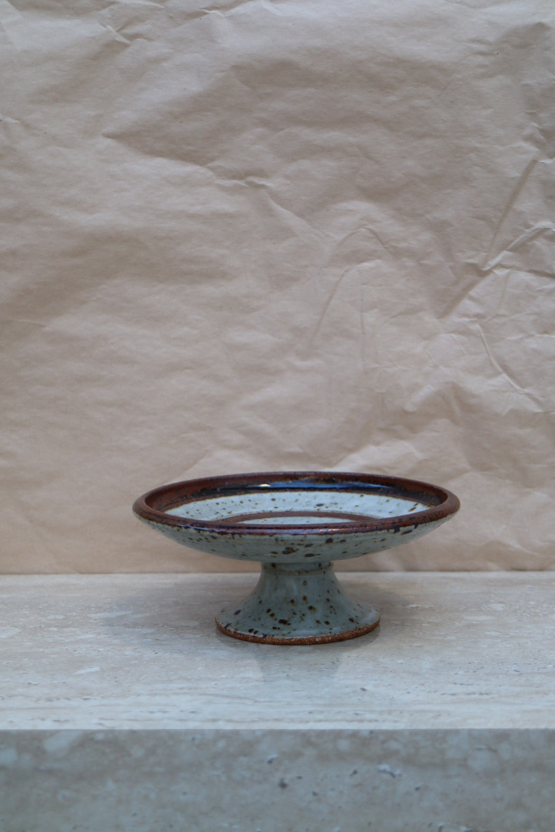 Ceramic Pedestal Dish