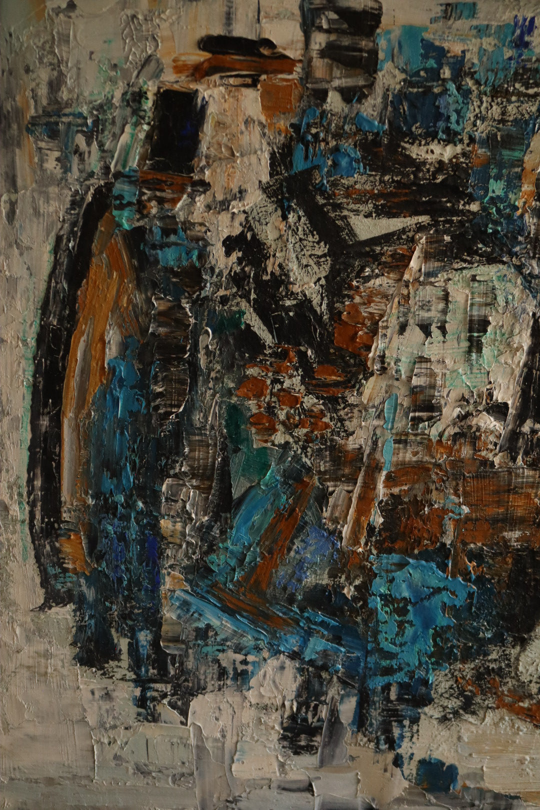 Vintage Oil Painting by Lida Giambastiani