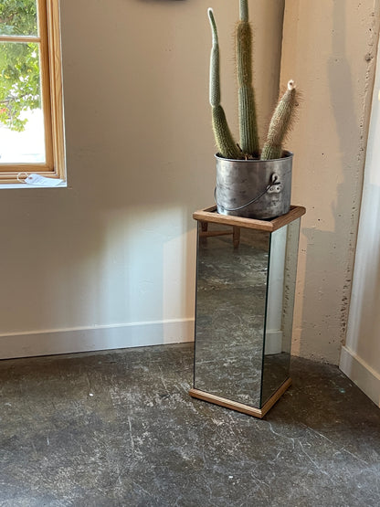 Mirrored Plant Stand