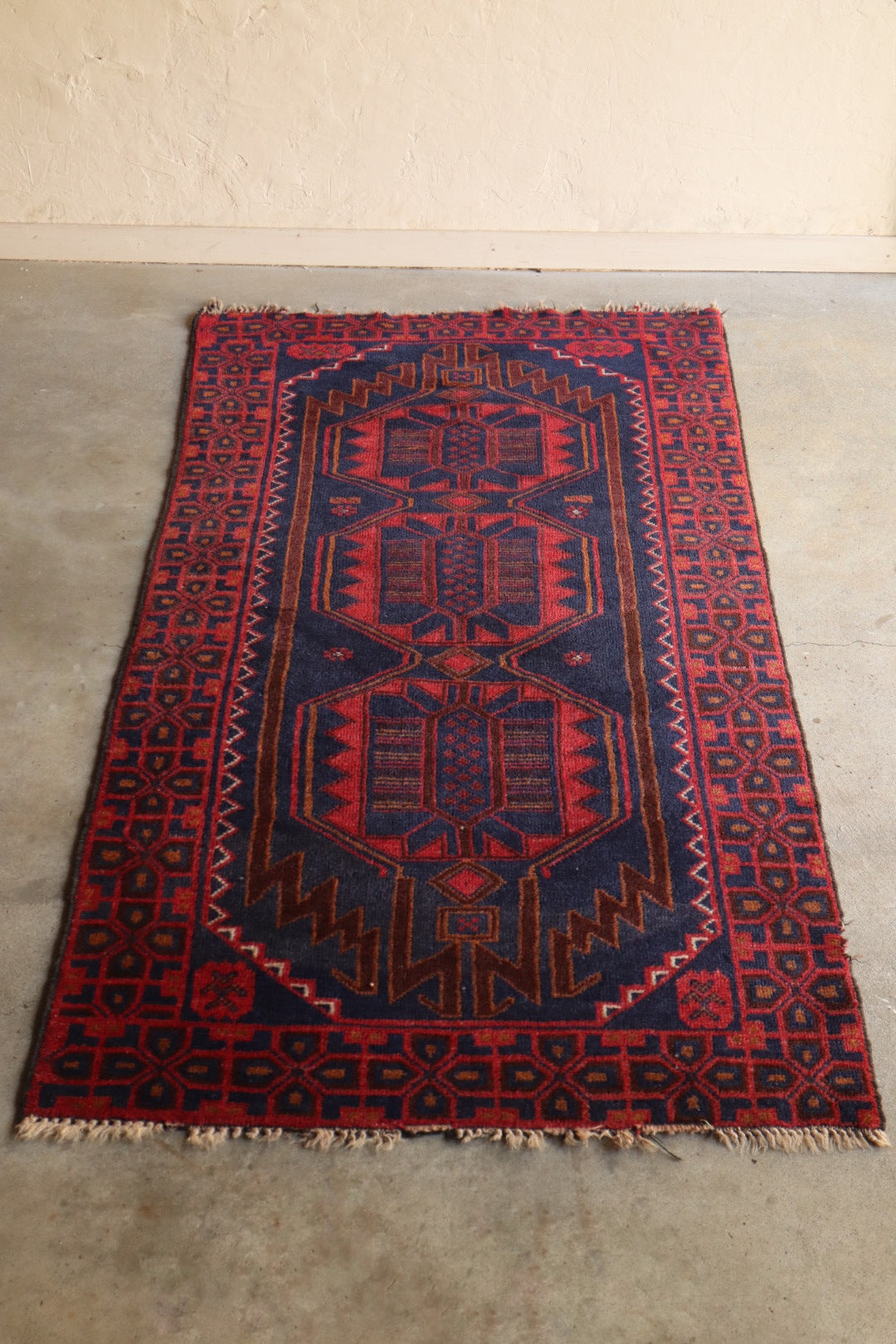 Hand Knotted Wool Rug