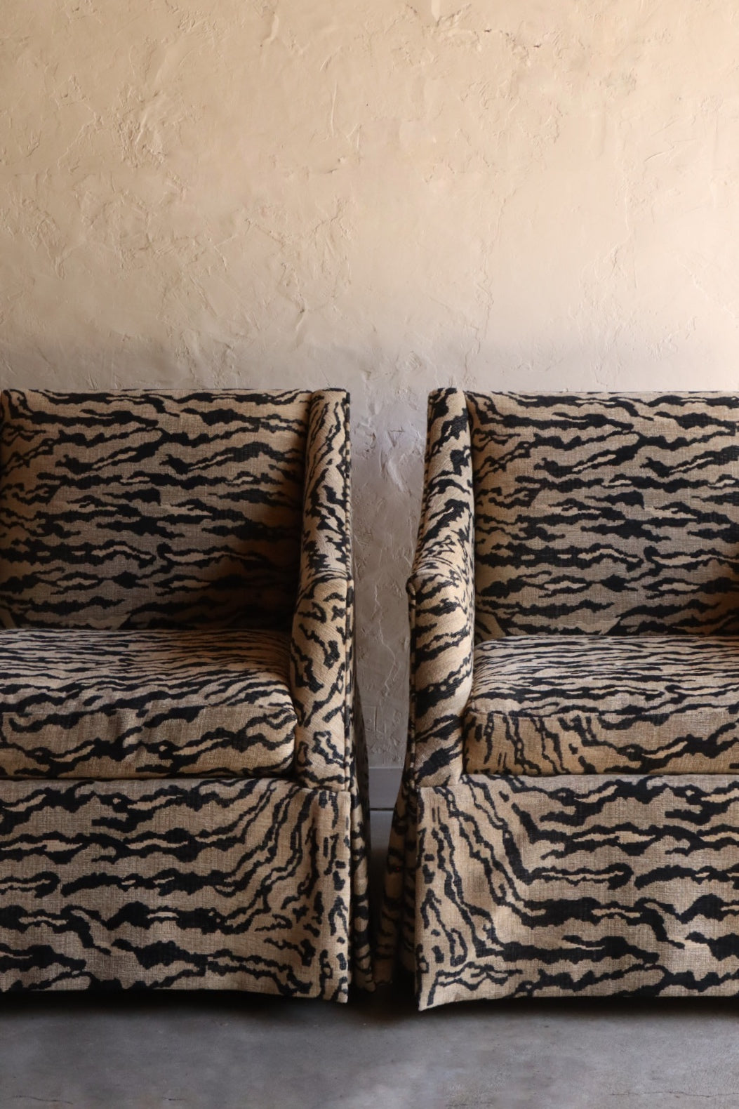 Upholstered Armchairs by Bernhardt