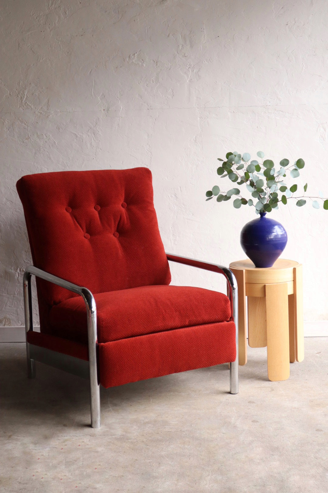 1970s Tubular Recliner