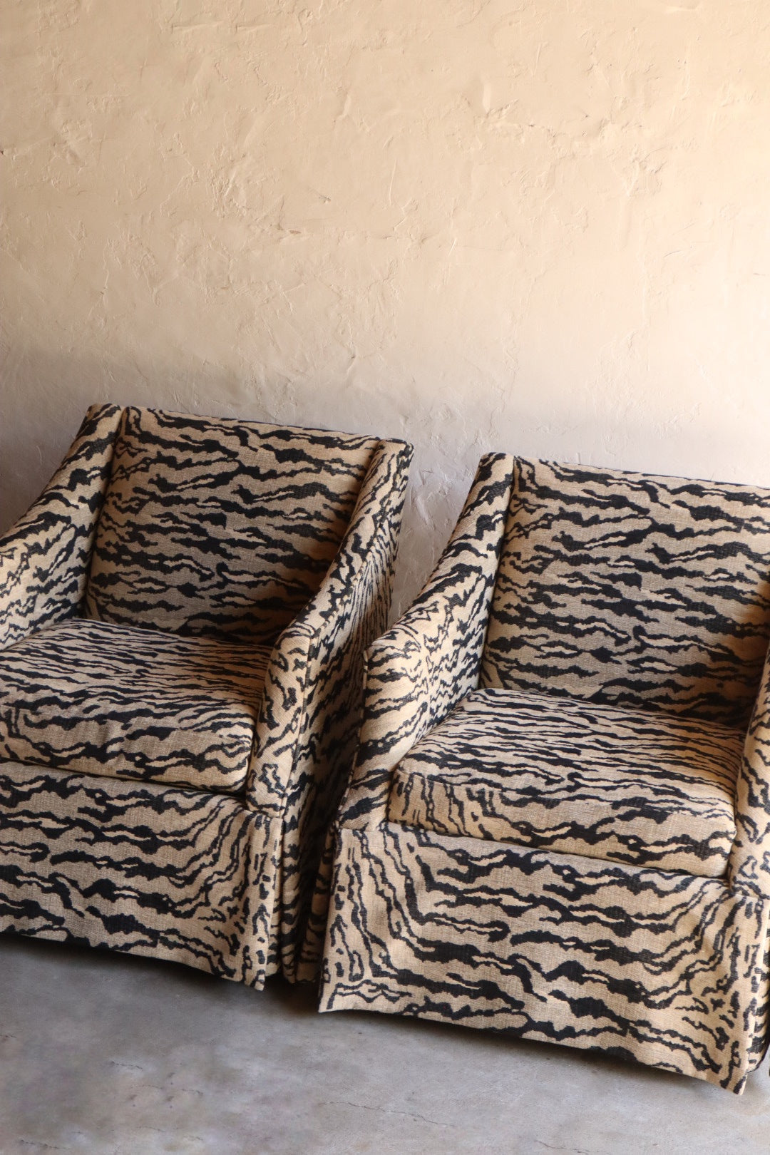 Upholstered Armchairs by Bernhardt