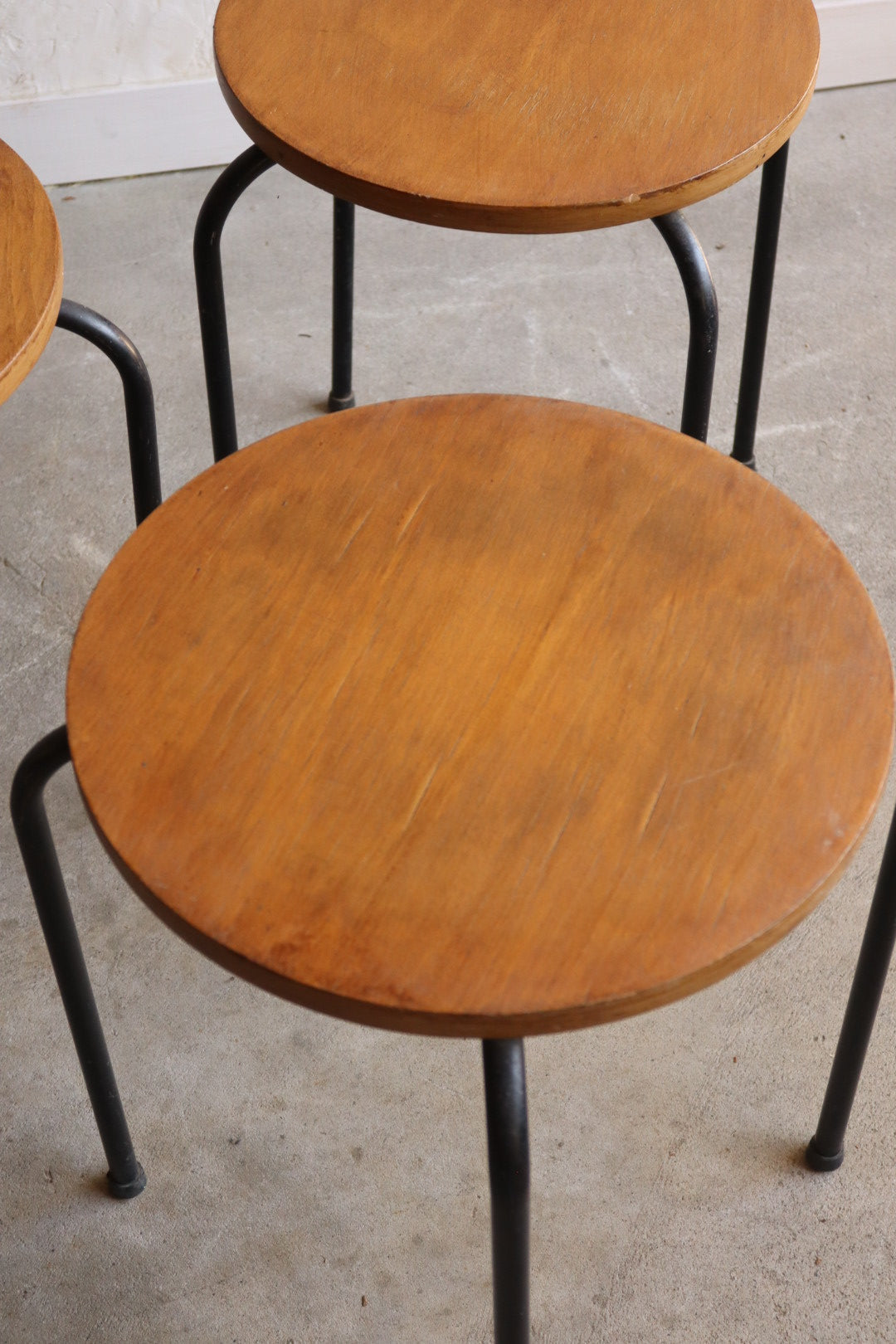Danish Stacking Stools