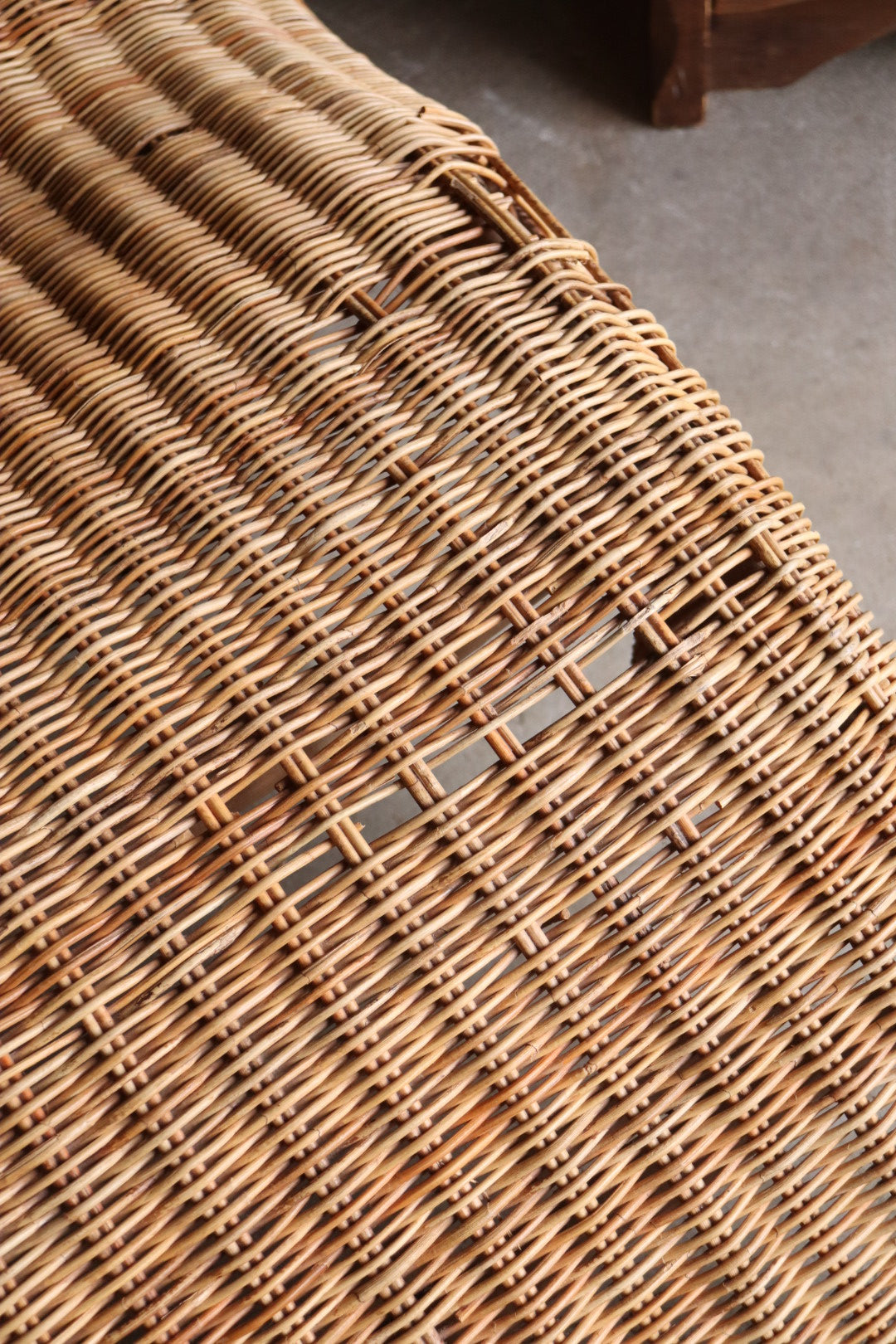 Rattan Chaise Lounge