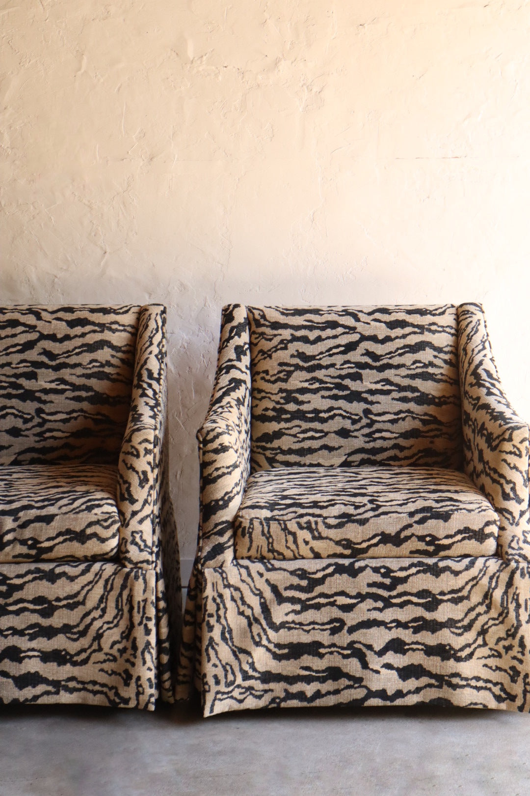 Upholstered Armchairs by Bernhardt
