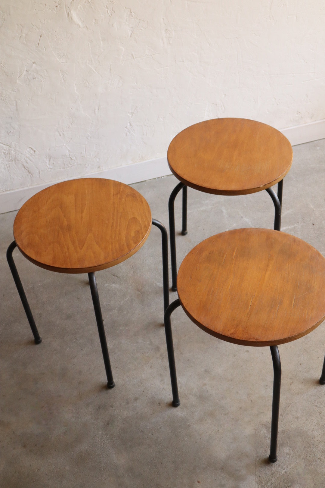 Danish Stacking Stools