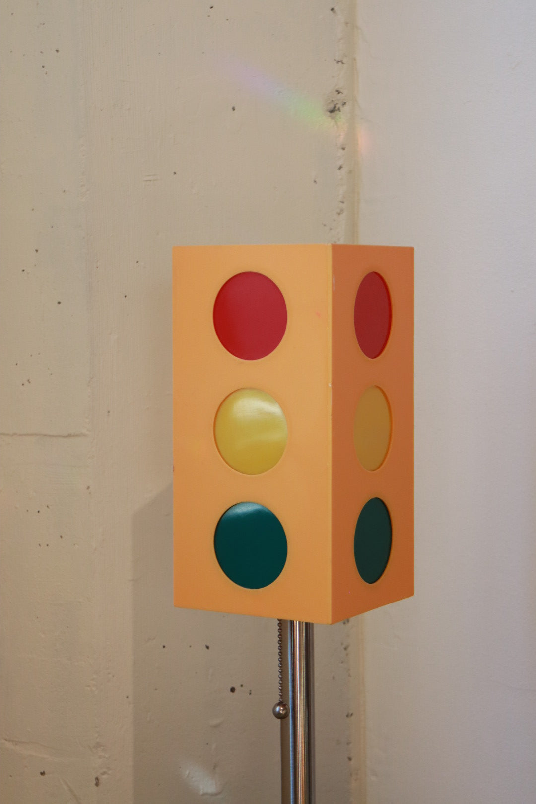 Vintage Lucite Traffic Lamp