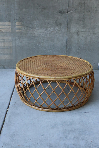 Bamboo & Rattan Coffee Table