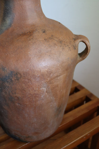 Clay Amphora Vase