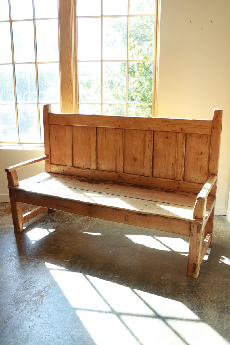 19th Century Spanish Colonial Bench