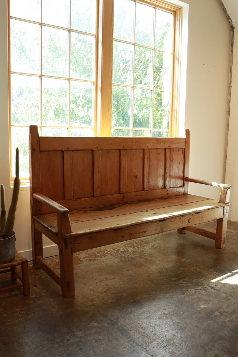 19th Century Spanish Colonial Bench